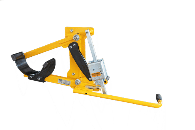 Yellow 4th generation Cattle Head Holder fully closed