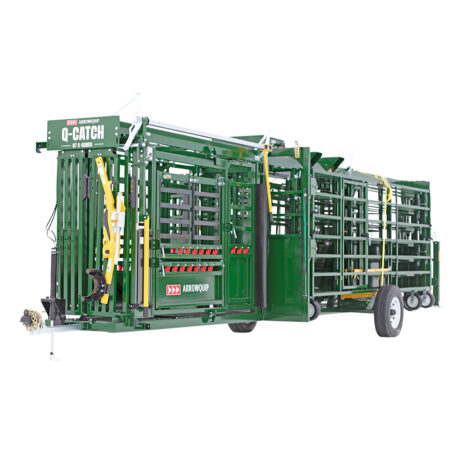 Heeler 87C Manual Portable Corral ready for transport